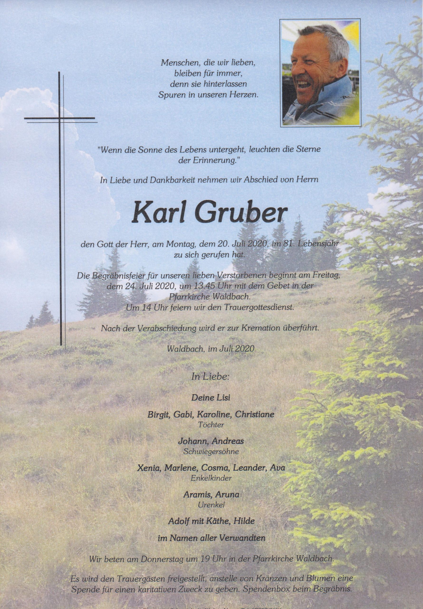 You are currently viewing Karl Gruber