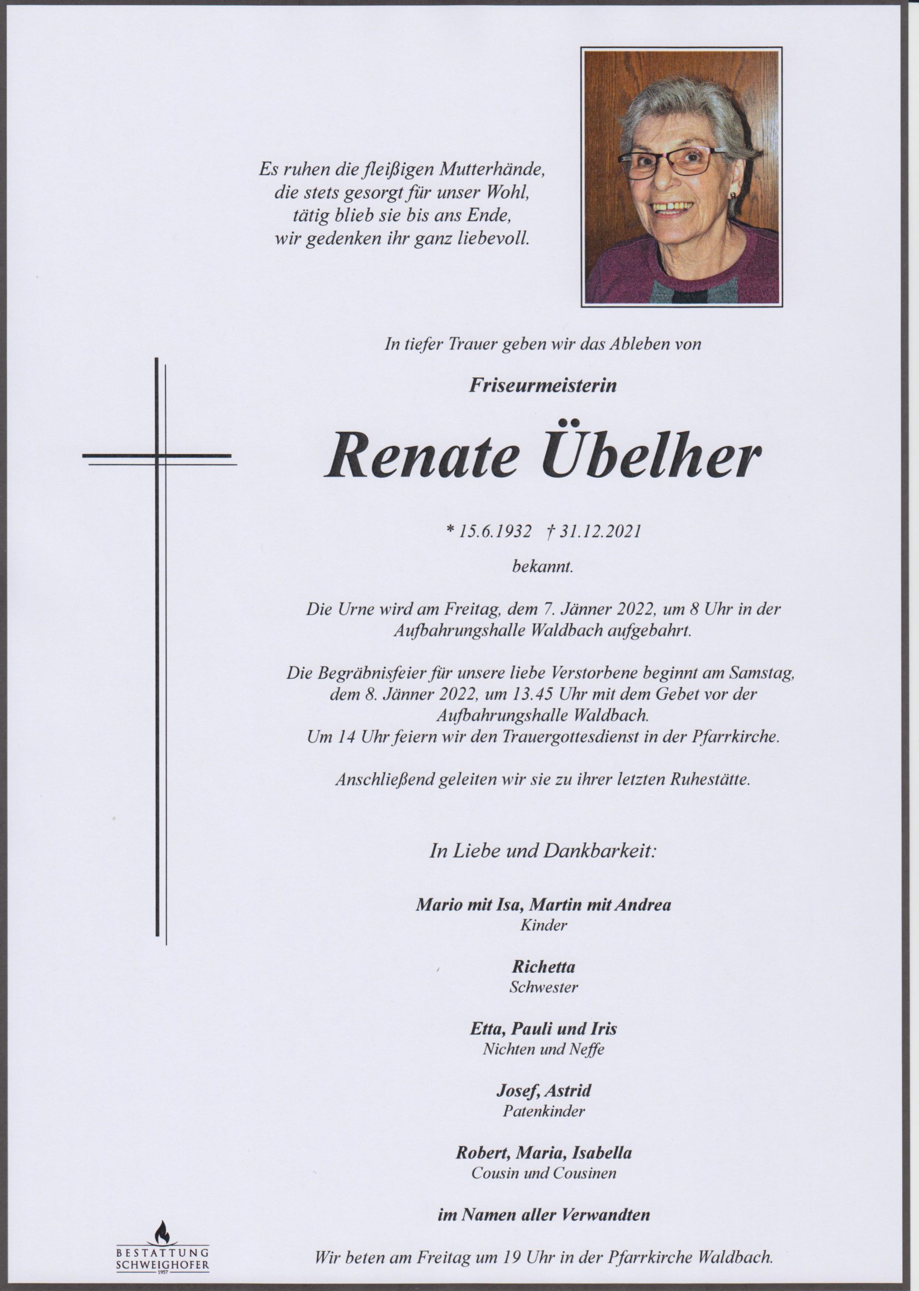 You are currently viewing Renate Übelher