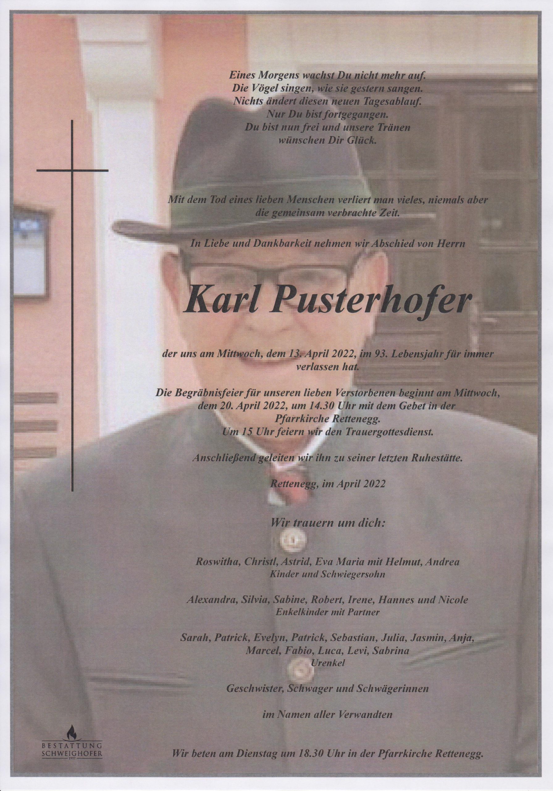 You are currently viewing Karl Pusterhofer