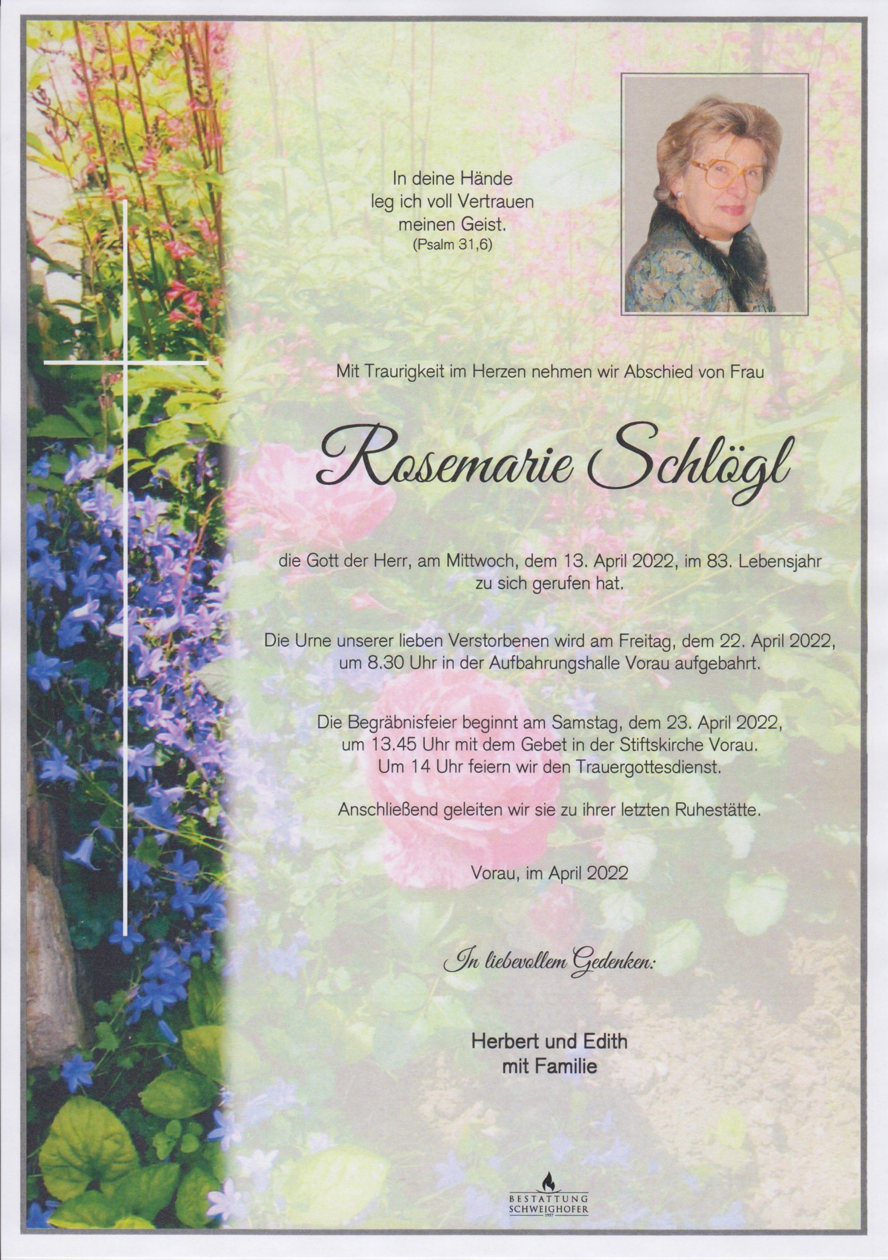 You are currently viewing Rosemarie Schlögl