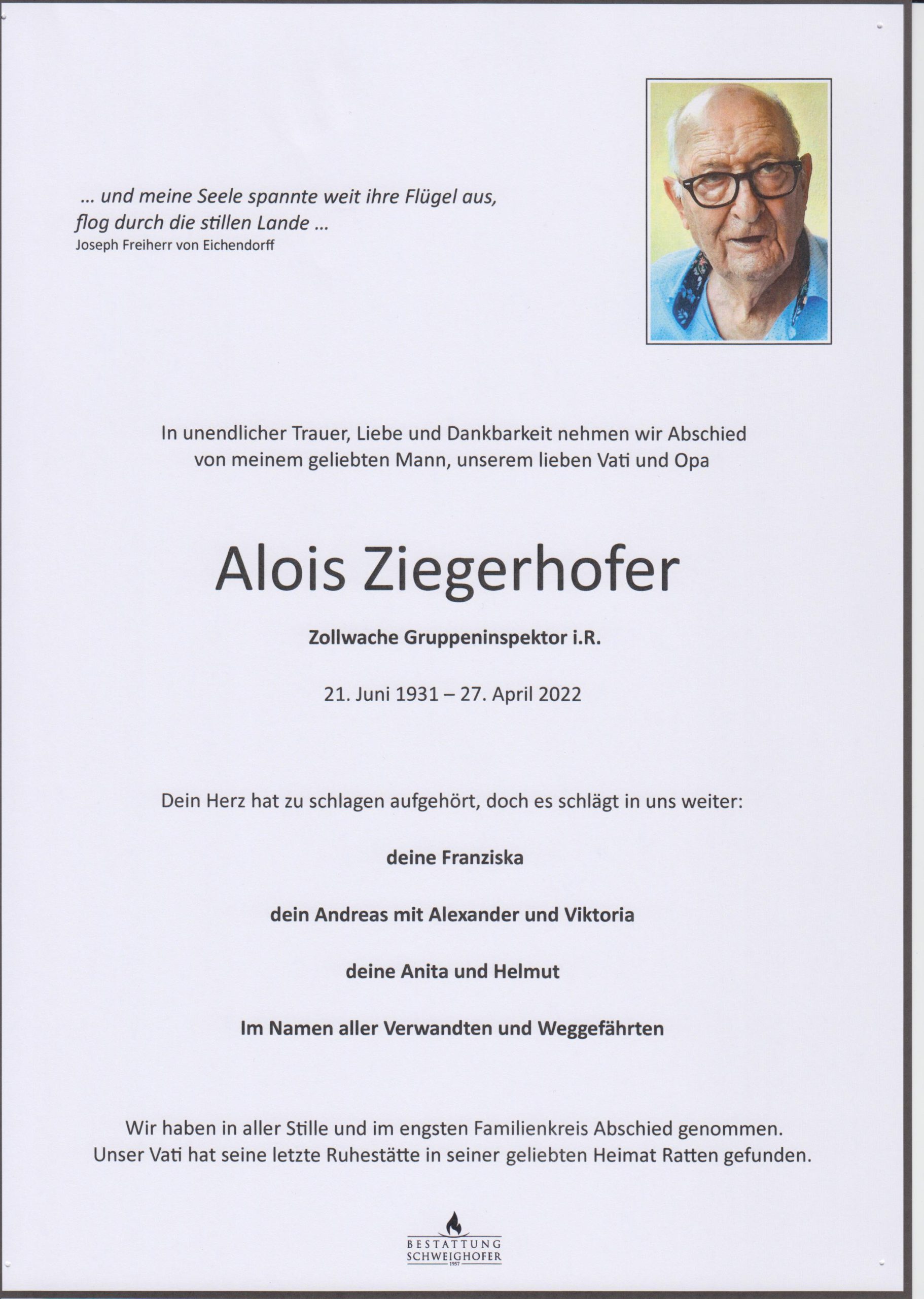 You are currently viewing Alois Ziegerhofer