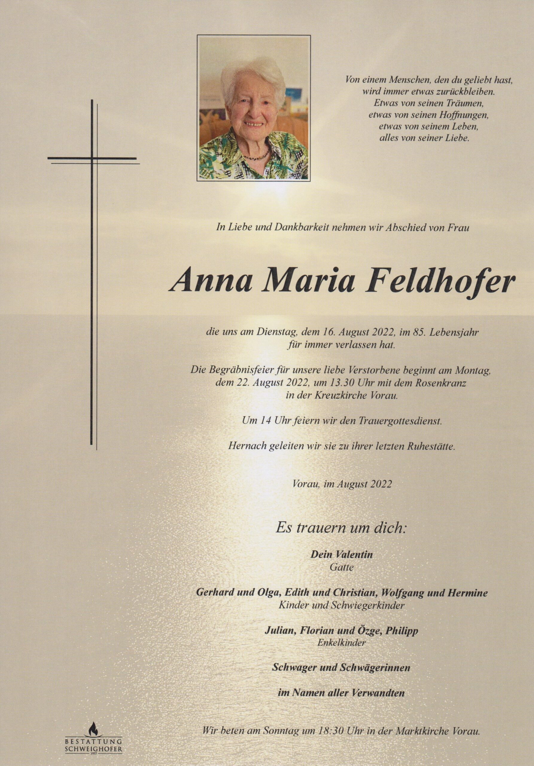 You are currently viewing Anna Maria Feldhofer