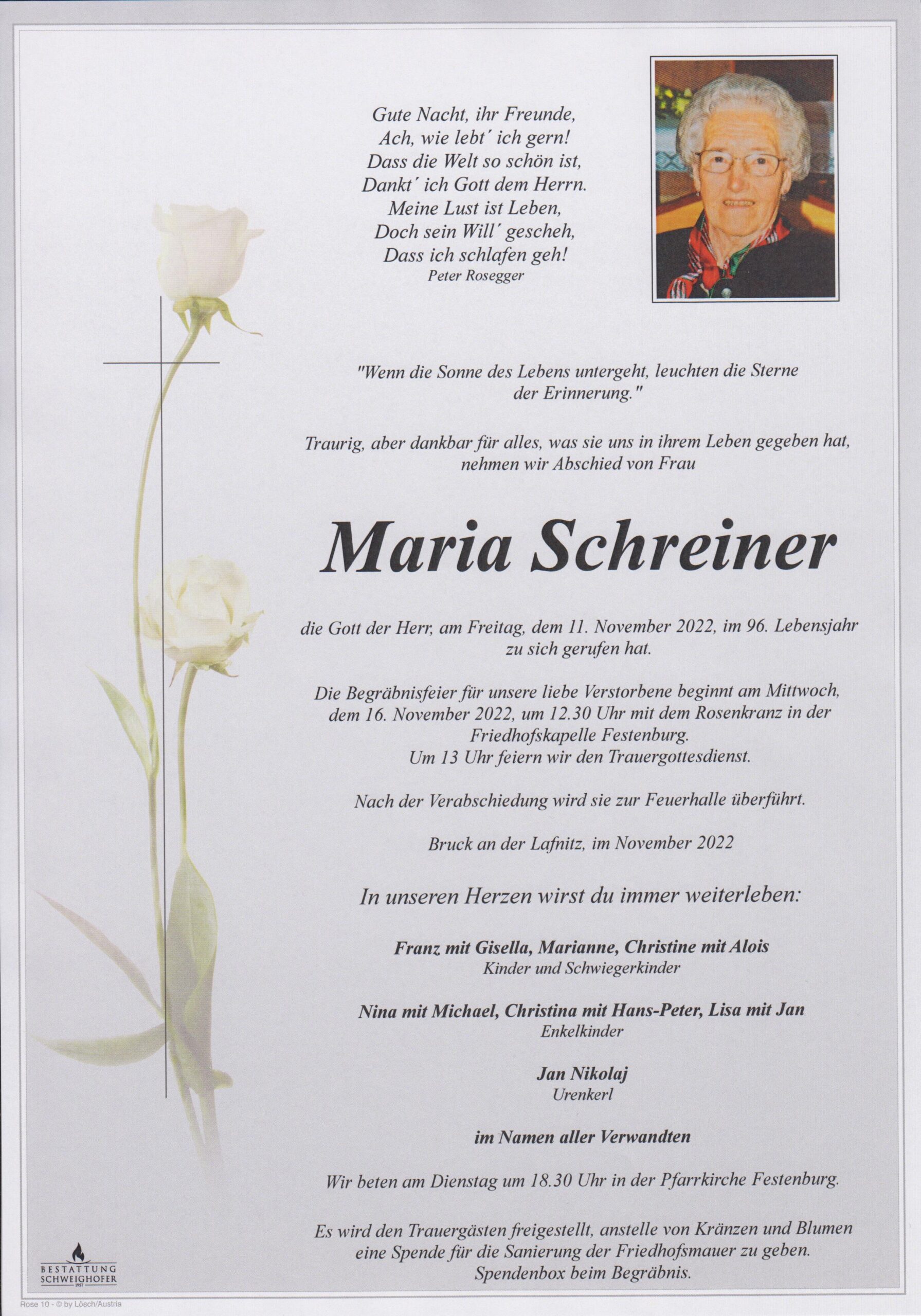 You are currently viewing Maria Schreiner