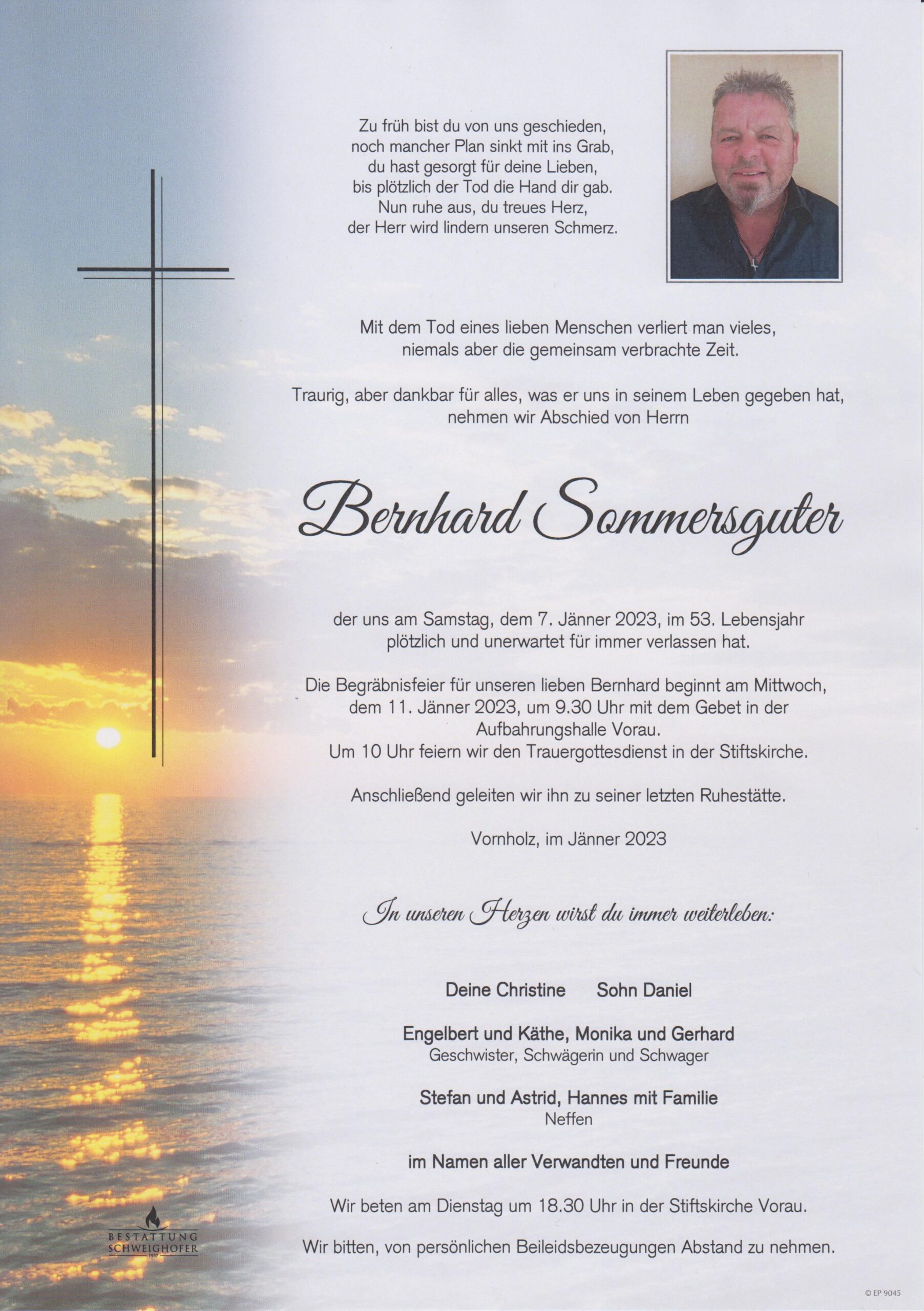 You are currently viewing Bernhard Sommersguter