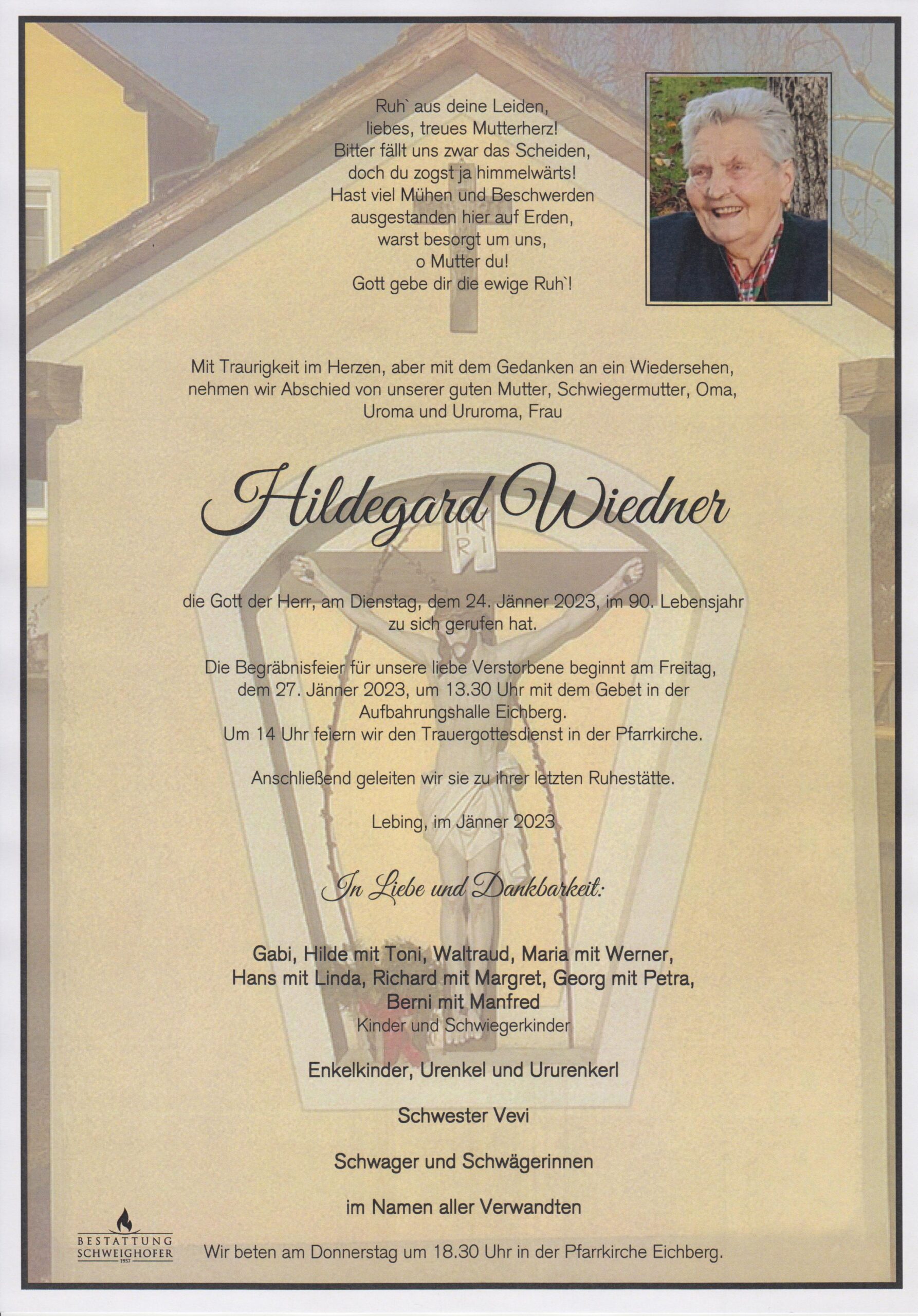 You are currently viewing Hildegard Wiedner