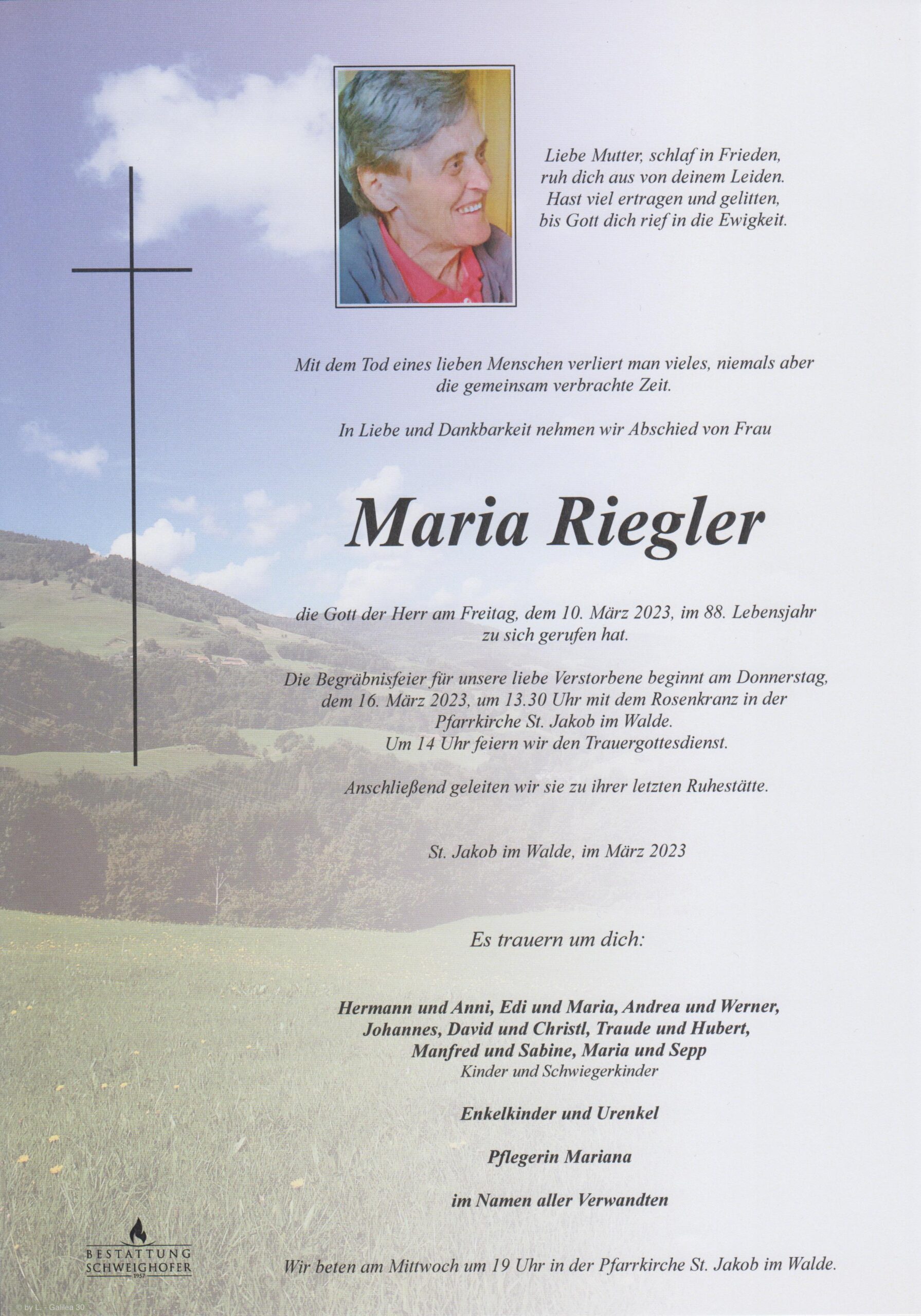 You are currently viewing Maria Riegler