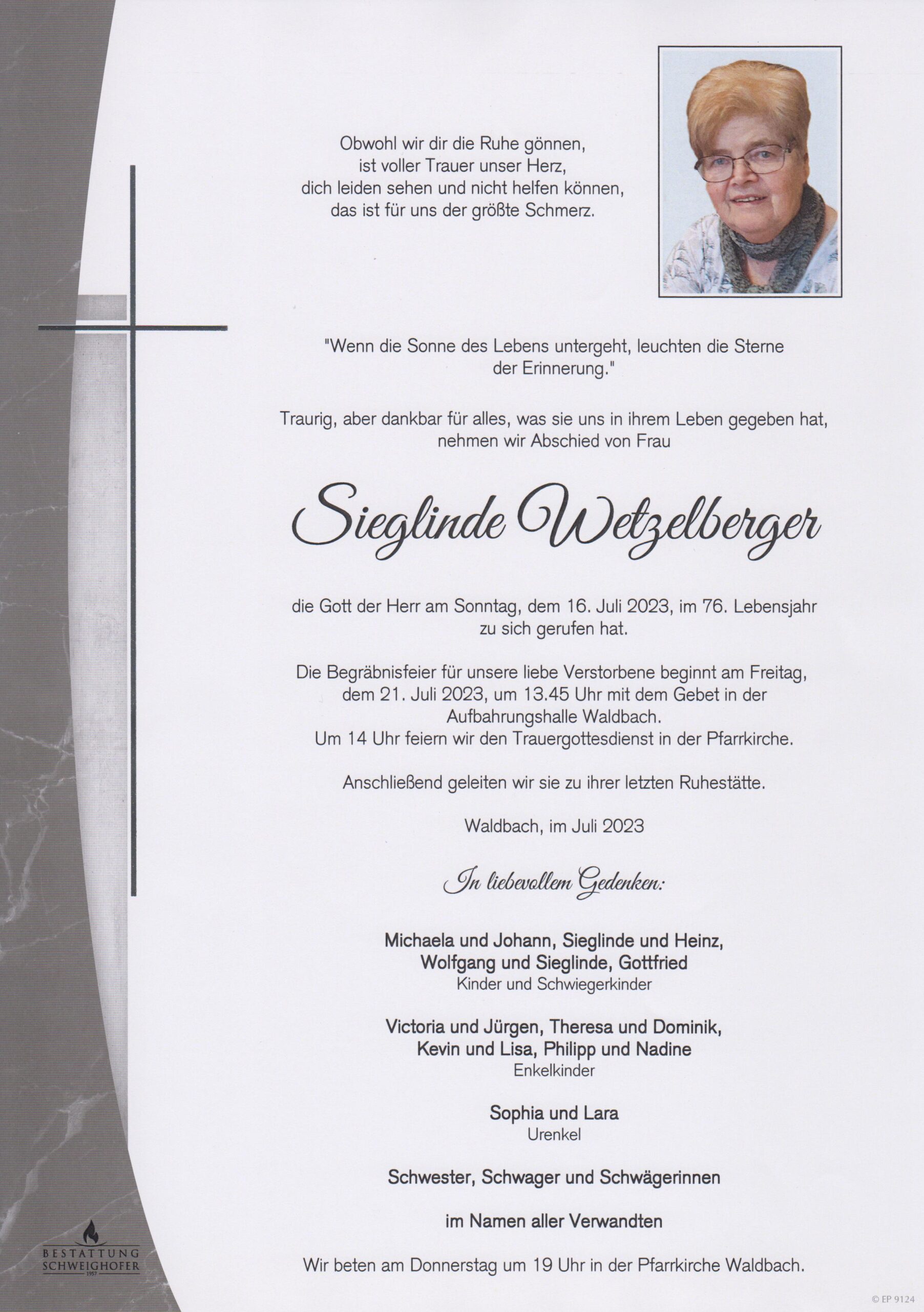 Sieglinde Wetzelberger