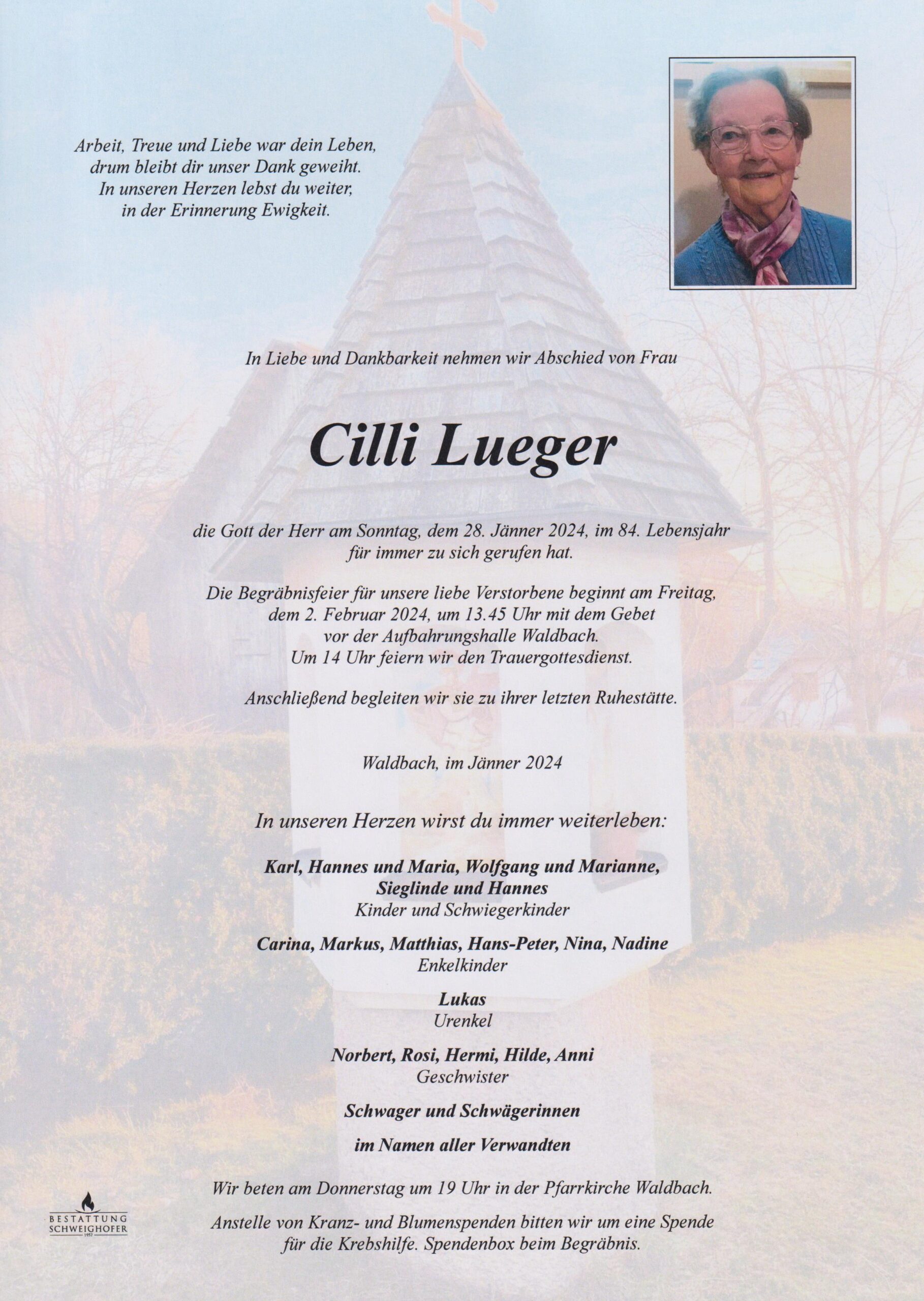 You are currently viewing Cilli Lueger